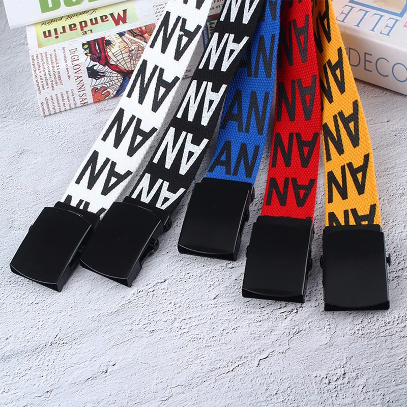 2020 New Women's Belt Fashion Letter Printing Smooth Buckle Women's Belts Men's Personality Wild Jeans Ladies Decorative Belt
2020 New Women's Belt Fashion Letter Printing Smooth Buckle Women's Belts Men's Personality Wild Jeans Ladies Decorative Belt