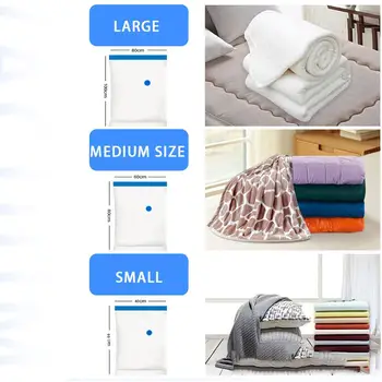Practical Compression Bag 5pcs/Set Travel Vacuum Household Products Vacuum Storage Bag Travel Storage Bag with Valve Port
Practical Compression Bag 5pcs/Set Travel Vacuum Household Products Vacuum Storage Bag Travel Storage Bag with Valve Port