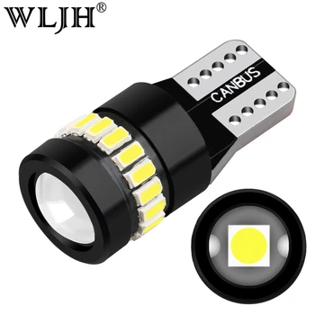 WLJH 2x White CANBUS No Erro 10V-18V 2835 3030 SMD T10 W5W LED Car Interior Light Lamp Dome Bulb Exterior License Plate Light
WLJH 2x White CANBUS No Erro 10V-18V 2835 3030 SMD T10 W5W LED Car Interior Light Lamp Dome Bulb Exterior License Plate Light