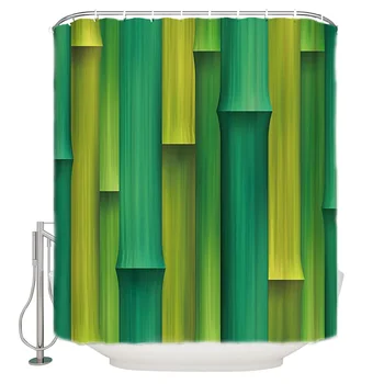 Bamboo Yellow Green Repeating Node Plant Green Grain Gradual Change Contracted Health Polyester Fabric Shower Curtain
Bamboo Yellow Green Repeating Node Plant Green Grain Gradual Change Contracted Health Polyester Fabric Shower Curtain