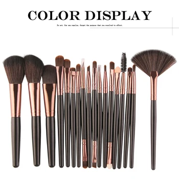 Makeup Brushes Set Cosmetic Powder Eye Shadow Foundation Blush Blending Eyeliner Eyelash Eyebrow Brushes For Makeup Tools 18 PC
Makeup Brushes Set Cosmetic Powder Eye Shadow Foundation Blush Blending Eyeliner Eyelash Eyebrow Brushes For Makeup Tools 18 PC
