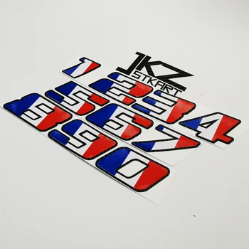 JKZ STKART Vinyl Die Cut multi-layer Number 3 Color Blue White Red Reflective Sticker For Car Motor Bike Truck Laptop Helmet
JKZ STKART Vinyl Die Cut multi-layer Number 3 Color Blue White Red Reflective Sticker For Car Motor Bike Truck Laptop Helmet