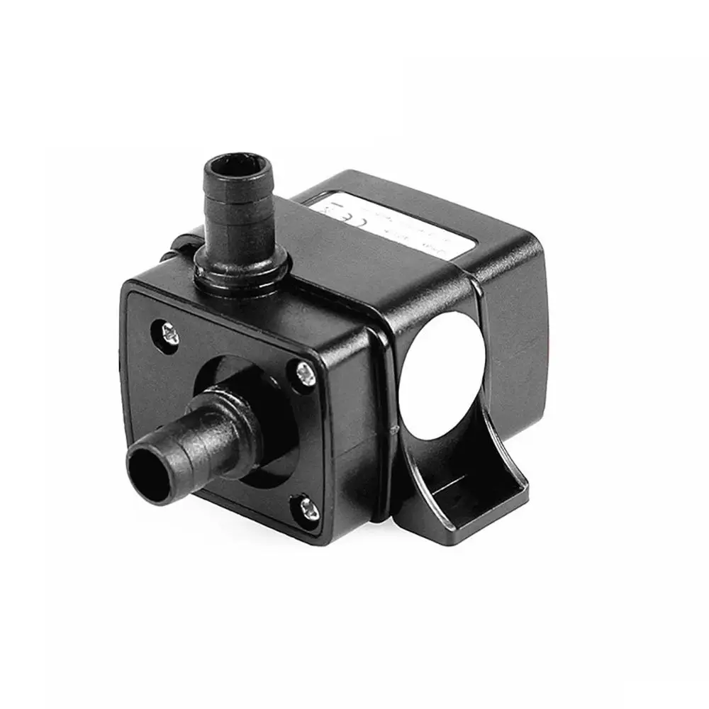 DC 12V 400MA Flow Rate Cooling Waterproof Brushless Pump 240L/H Mini Submersible Motor Water Pump For Garden Fish Pond
DC 12V 400MA Flow Rate Cooling Waterproof Brushless Pump 240L/H Mini Submersible Motor Water Pump For Garden Fish Pond