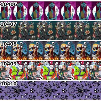 New 50 Yards cartoon nightmare before christmas characters Printed Grosgrain,satin Ribbon
New 50 Yards cartoon nightmare before christmas characters Printed Grosgrain,satin Ribbon