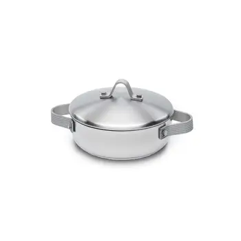 Seraph ZANI Stripes without lid stainless steel pan cm 28 (Design Liliana Bonomi)
Seraph ZANI Stripes without lid stainless steel pan cm 28 (Design Liliana Bonomi)