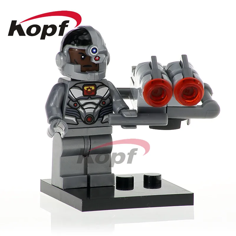 Building Blocks Single Sale Cyborg Batman Firestorm Reverse-Flash Lex-Luther Super Heroes Bricks Best Children Gift Toys XH 752
Building Blocks Single Sale Cyborg Batman Firestorm Reverse-Flash Lex-Luther Super Heroes Bricks Best Children Gift Toys XH 752