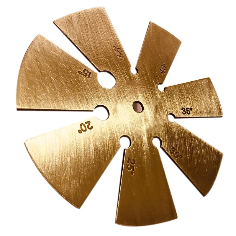 Protractor Traditional Turning Tool Protractor Dedicated for Woodworking Lathes
Protractor Traditional Turning Tool Protractor Dedicated for Woodworking Lathes