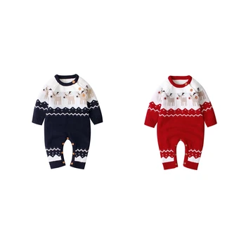 Christmas 2020 New Autumn Winter Deer Baby Boys Girls Long Sleeve Knitting Rompers
Christmas 2020 New Autumn Winter Deer Baby Boys Girls Long Sleeve Knitting Rompers