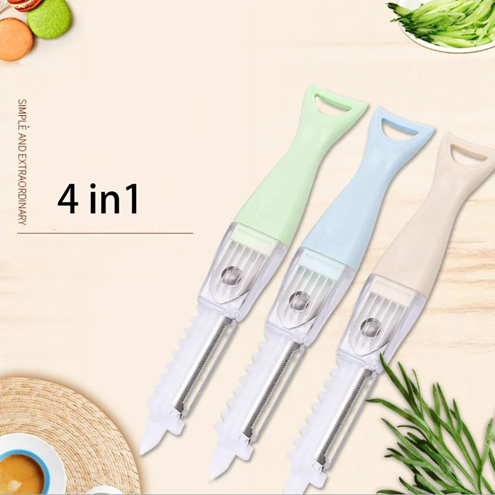 4 In1 Potato Peeler Fish Scraping Knife Vegetable Fruit Potatoes Carrot Peeler Kitchen Multifunction Cutter Econome Eplucheur
4 In1 Potato Peeler Fish Scraping Knife Vegetable Fruit Potatoes Carrot Peeler Kitchen Multifunction Cutter Econome Eplucheur