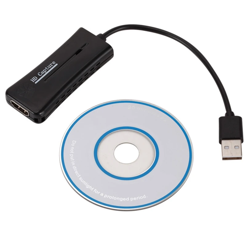 Video Capture Card USB 2.0 To HDMI Capture Card Game Video Live Broadcast PS4/X-box/Switch OBS Live Recording Box
Video Capture Card USB 2.0 To HDMI Capture Card Game Video Live Broadcast PS4/X-box/Switch OBS Live Recording Box