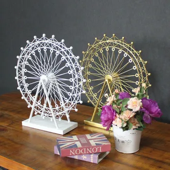 New Nordic Iron Ferris Wheel Decoration Living Room Home Decorations Floor Window Office Desk Creative Crafts
New Nordic Iron Ferris Wheel Decoration Living Room Home Decorations Floor Window Office Desk Creative Crafts