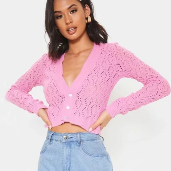 Women Plunge V Neck Stitch Detail Knitted Cardigans Crop Knit Cardigan Draw-string Cardigans Women Deep V Neck Cropped Cardigan
Women Plunge V Neck Stitch Detail Knitted Cardigans Crop Knit Cardigan Draw-string Cardigans Women Deep V Neck Cropped Cardigan