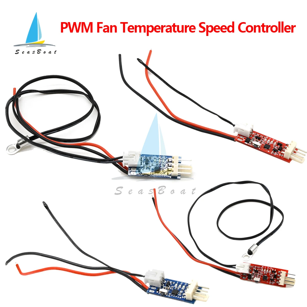4 Wire Mini DC 5V 12V PWM Fan Temperature Speed Controller Switch Temperature Control Module Automatically Shut Down Governor
4 Wire Mini DC 5V 12V PWM Fan Temperature Speed Controller Switch Temperature Control Module Automatically Shut Down Governor