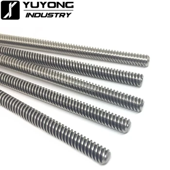 Tr8*8-2p(4 starts) 8mm Metric Acme Lead Screw
Tr8*8-2p(4 starts) 8mm Metric Acme Lead Screw
