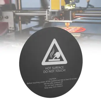 3D Printer Sticker Hot Bed Aluminum Plate Surface Round Sticker Paper Black 200mm Hot 
3D Printer Sticker Hot Bed Aluminum Plate Surface Round Sticker Paper Black 200mm Hot