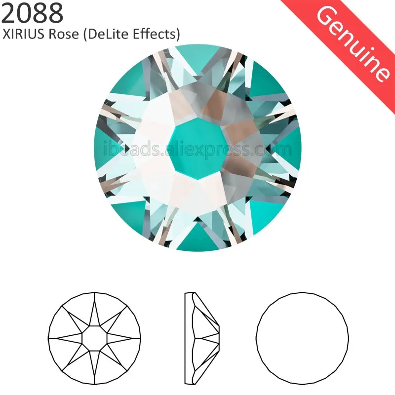 (24 Pcs) Original Crystals from Swarovski 2088 XIRIUS DeLite Effects flat back rhinestone no hotfix strass for nail art jewelry
(24 Pcs) Original Crystals from Swarovski 2088 XIRIUS DeLite Effects flat back rhinestone no hotfix strass for nail art jewelry