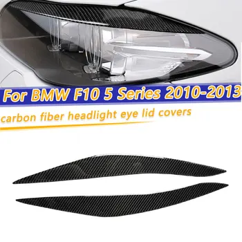 COOYIDOM Carbon Fiber Headlight Eyebrow Eyelids Fit for BMW F10 5 Series 2010-2013 Car Accessories Parts Real Carbon Fiber
COOYIDOM Carbon Fiber Headlight Eyebrow Eyelids Fit for BMW F10 5 Series 2010-2013 Car Accessories Parts Real Carbon Fiber
