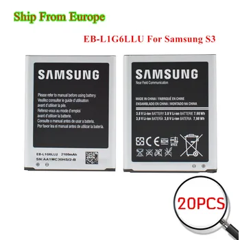 Wholesale 20pcs Batteries EB-L1G6LLU for Samsung Galaxy S3 GT-i9300 i9305 i747 i535 T999 L710 I9300I 2100mAh Ship From Europe
Wholesale 20pcs Batteries EB-L1G6LLU for Samsung Galaxy S3 GT-i9300 i9305 i747 i535 T999 L710 I9300I 2100mAh Ship From Europe