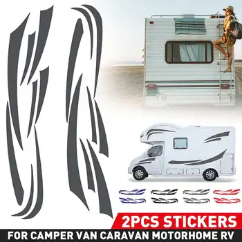 Universal Motorhome Stripes RV Caravan Side Stickers Graphices DIY Decals Waterproof For Peugeot Boxer for VW T4 T5 T6
Universal Motorhome Stripes RV Caravan Side Stickers Graphices DIY Decals Waterproof For Peugeot Boxer for VW T4 T5 T6