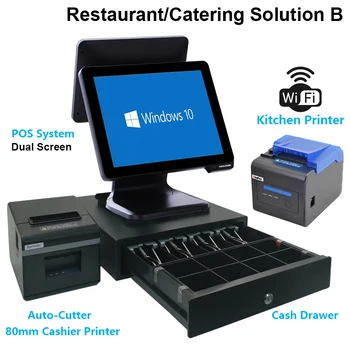 POS System Touch All in One Windows Hardware with software for Supermarket or Restaurant
POS System Touch All in One Windows Hardware with software for Supermarket or Restaurant