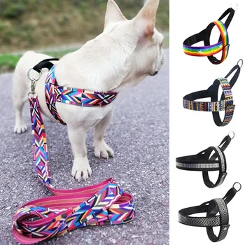 Cute Dog Harness Vest for Small Dogs No Pull Personalized Puppy Leash and Harnesses for Chihuahua Bulldog Pug Pets Acessorios
Cute Dog Harness Vest for Small Dogs No Pull Personalized Puppy Leash and Harnesses for Chihuahua Bulldog Pug Pets Acessorios