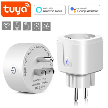 Tuya Smart Life Smart Socket WIFI Voice Control Home Smart Lamp Lightings Adapter switch For Android Siri Alexa Amazon Wall Plug
Tuya Smart Life Smart Socket WIFI Voice Control Home Smart Lamp Lightings Adapter switch For Android Siri Alexa Amazon Wall Plug