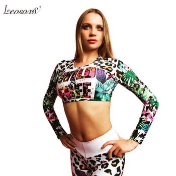 2020 Fitness Tracksuit Digital Printed Letters Workout Women Two Pieces Sets Female Sporting Full Sleeve Crop Top Leggings
2020 Fitness Tracksuit Digital Printed Letters Workout Women Two Pieces Sets Female Sporting Full Sleeve Crop Top Leggings