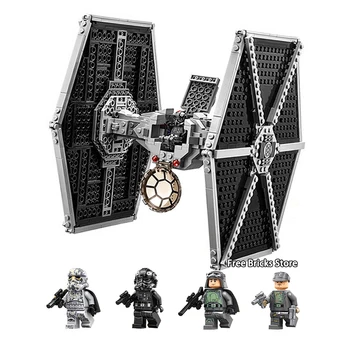 Fit Compatible Lepining Star Series Wars Imperial TIE Fighter Figures DIY Building Blocks Toys For Children Gifts
Fit Compatible Lepining Star Series Wars Imperial TIE Fighter Figures DIY Building Blocks Toys For Children Gifts