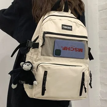 EnoPella Women Waterproof Nylon Backpack Laptop High Capacity Girl Men Black Student BookBag Casual Travel Bag Mochila
EnoPella Women Waterproof Nylon Backpack Laptop High Capacity Girl Men Black Student BookBag Casual Travel Bag Mochila