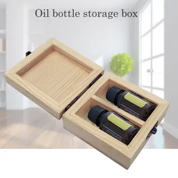 2 Compartments Essential Oil Storage Box Eco-Friendly Solid Wooden 5 ML Essential Oil Bottles Storage Box Packing Wooden Box
2 Compartments Essential Oil Storage Box Eco-Friendly Solid Wooden 5 ML Essential Oil Bottles Storage Box Packing Wooden Box