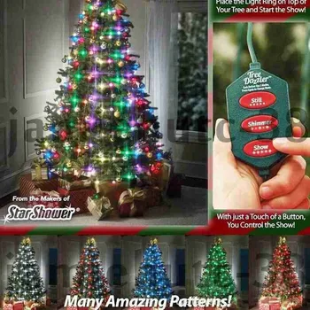 1 Set Christmas Tree Chandelier Tree Dazzler Led String Garland Christmas Tree Fairy Light Luce Waterproof Home Garden Party 
1 Set Christmas Tree Chandelier Tree Dazzler Led String Garland Christmas Tree Fairy Light Luce Waterproof Home Garden Party