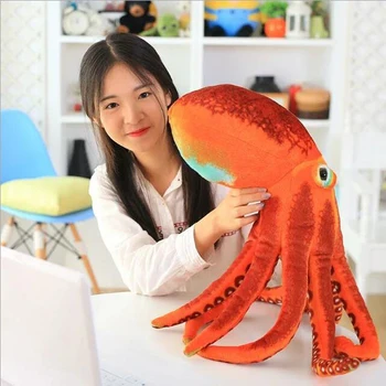 Simulation Red Octopus Doll Plush Toy Stuffed Animals Octopus Doll Backrest Pillow Toys for Children Christmas Gift
Simulation Red Octopus Doll Plush Toy Stuffed Animals Octopus Doll Backrest Pillow Toys for Children Christmas Gift