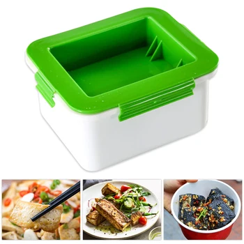 Kitchen Tofu Squeezer Water Filter Drainer Tray Bean Curd Expresser DIY Tofu Mold Box Tofu Press-maker Kitchen Dining Tool
Kitchen Tofu Squeezer Water Filter Drainer Tray Bean Curd Expresser DIY Tofu Mold Box Tofu Press-maker Kitchen Dining Tool