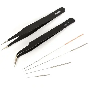 Kit Extruder Nozzles M6 +Tweezers For 3D Printer Accessories Replacement Brass 0.2mm-0.5mm
Kit Extruder Nozzles M6 +Tweezers For 3D Printer Accessories Replacement Brass 0.2mm-0.5mm