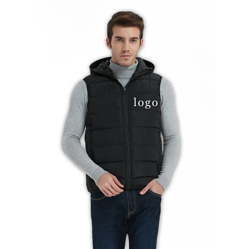 Enterprise Workwear Waistcoat Customizable Printed Logo Men Advertisement Thick Hooded down Cotton Couples Waistcoat MEN'S Outer
Enterprise Workwear Waistcoat Customizable Printed Logo Men Advertisement Thick Hooded down Cotton Couples Waistcoat MEN'S Outer
