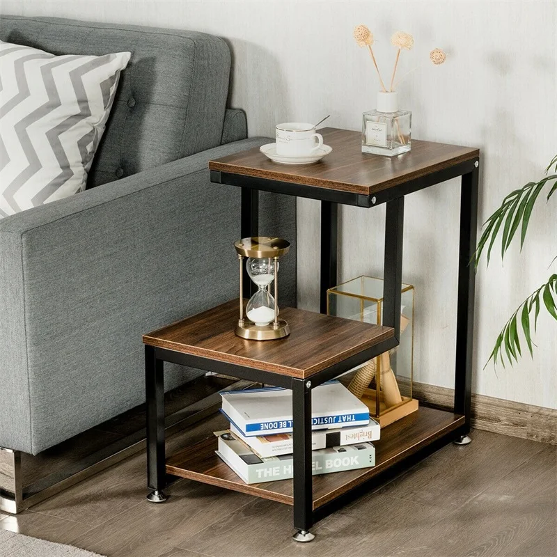 3-Tier Living Room Side Table with Storage Shelf Living Room Chic Stair Step Design Versatile Accent Console Tables HW61403
3-Tier Living Room Side Table with Storage Shelf Living Room Chic Stair Step Design Versatile Accent Console Tables HW61403