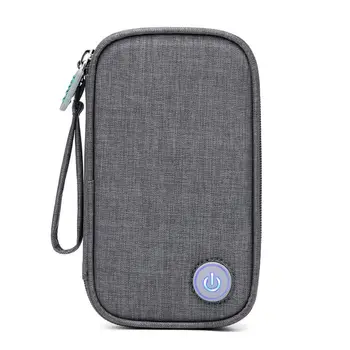 USB Rechargeable UV Sterilization Bag Portable LED UV Disinfection Mobile Phone Bag Travel Mask Sanitize Storage Bag
USB Rechargeable UV Sterilization Bag Portable LED UV Disinfection Mobile Phone Bag Travel Mask Sanitize Storage Bag