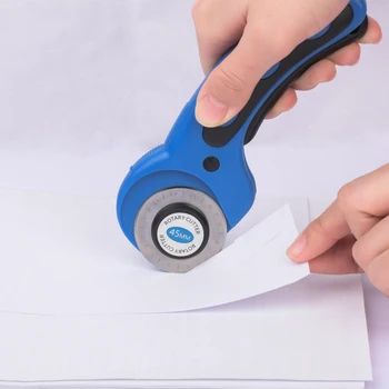45mm Roller Cutter Rotary Cutter Set Blades Fabric Circular Quilting Cutting Patchwork Leather Craft Sewing Tool Leather Cutter
45mm Roller Cutter Rotary Cutter Set Blades Fabric Circular Quilting Cutting Patchwork Leather Craft Sewing Tool Leather Cutter