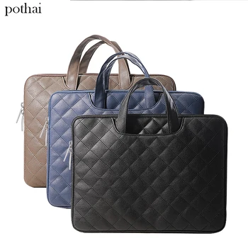 Yicana 11 13 14 15.6 inch Pu Leather Laptop Sleeve Handle bag Briefcase for Macbook Air Pro Retina 11.6 13 15.4
Yicana 11 13 14 15.6 inch Pu Leather Laptop Sleeve Handle bag Briefcase for Macbook Air Pro Retina 11.6 13 15.4