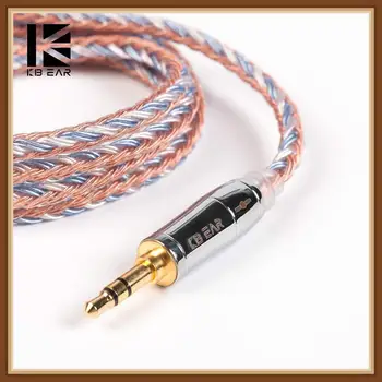 KBEAR 16 Core Silver Plated Cable with 2.5/3.5/4.4 Earphone Cord for KB06 C10 KZ ZS10 PRO ZSX BLON BL03 CCA C12 QDC TFZ
KBEAR 16 Core Silver Plated Cable with 2.5/3.5/4.4 Earphone Cord for KB06 C10 KZ ZS10 PRO ZSX BLON BL03 CCA C12 QDC TFZ