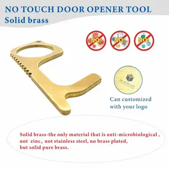2Mini Self-Cleaning Solid Brass clean keys Press Elevator Button Hand Stick Reusable Handle No Touch Open Door Tools
2Mini Self-Cleaning Solid Brass clean keys Press Elevator Button Hand Stick Reusable Handle No Touch Open Door Tools