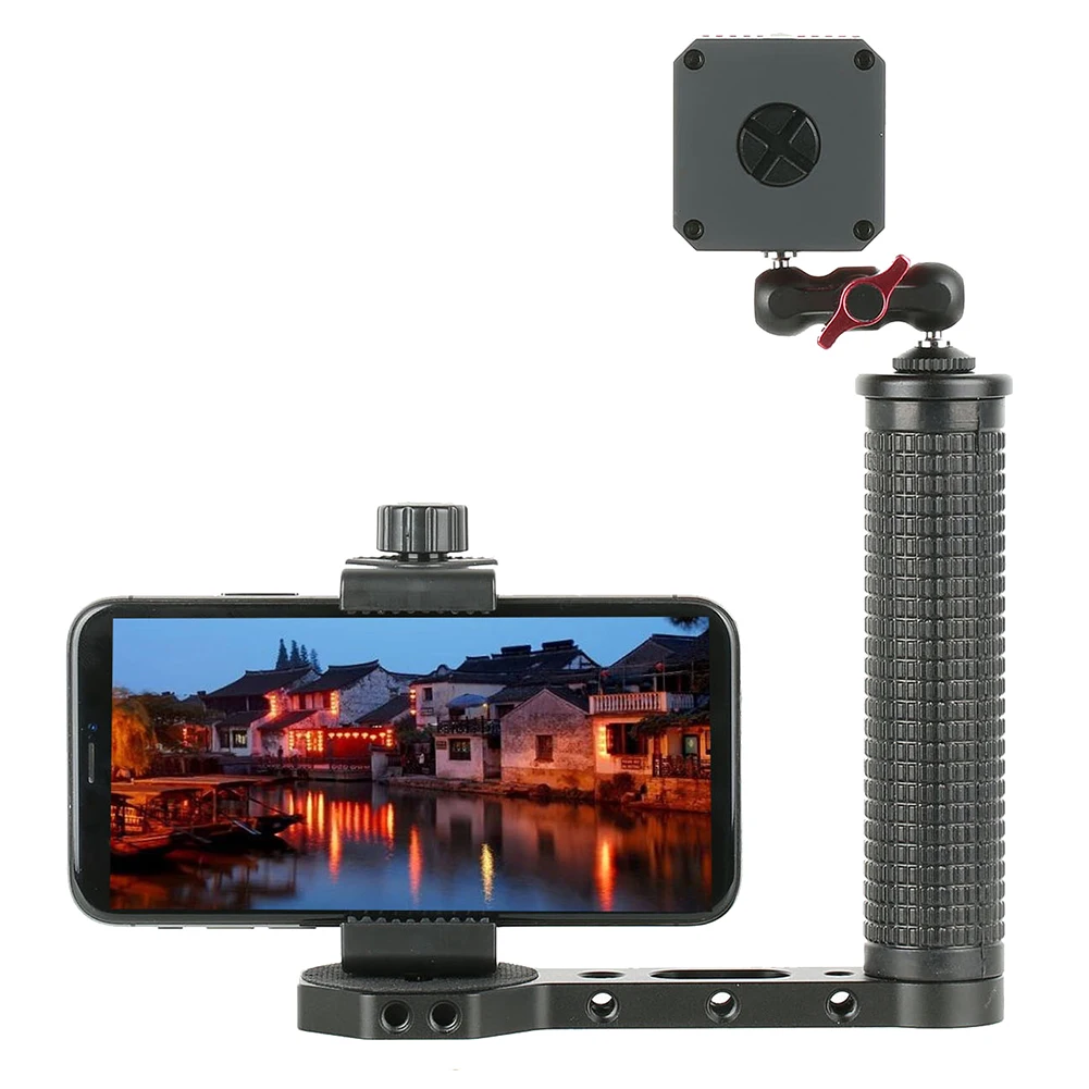 Black Aluminium Alloy L Shape Dual Accessories Replacement Transmount Handle Grip Stable Convenient Portable Non-Slip Bracket
Black Aluminium Alloy L Shape Dual Accessories Replacement Transmount Handle Grip Stable Convenient Portable Non-Slip Bracket