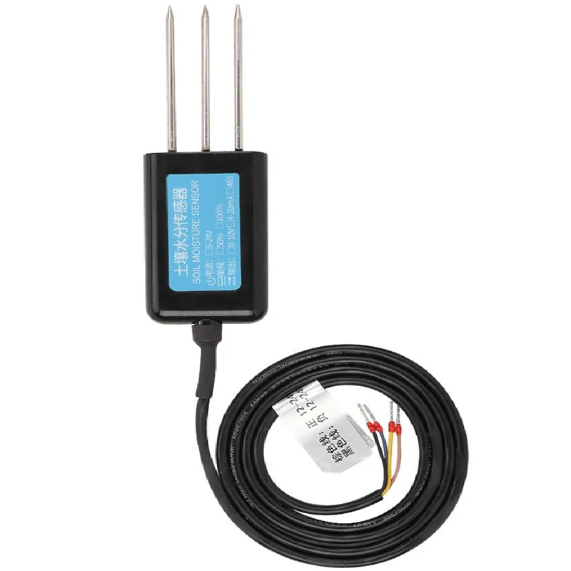 Soil Moisture Sensor Humidity Temperature Electrical Conductivity Tester Meter RS485 Output Soil Moisture Meter Humidity Meter
Soil Moisture Sensor Humidity Temperature Electrical Conductivity Tester Meter RS485 Output Soil Moisture Meter Humidity Meter
