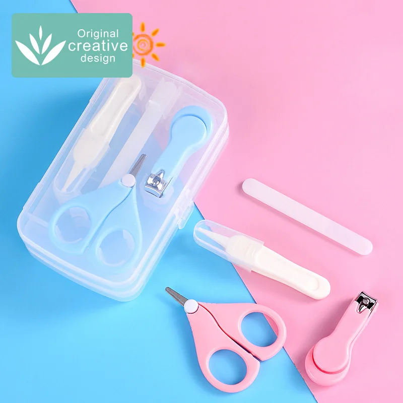 Infants Nail Scissor Set CHILDREN'S Baby Safe Scissors Newborn for Children Anti-Meat Nail Clippers Supplies
Infants Nail Scissor Set CHILDREN'S Baby Safe Scissors Newborn for Children Anti-Meat Nail Clippers Supplies