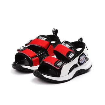 Summer 2020 Boy Shoes Open Toe Sandals Leather Flat Children's Beach Shoes Non-slip Soft Baby Toddler Sandals Beach Shoes 
Summer 2020 Boy Shoes Open Toe Sandals Leather Flat Children's Beach Shoes Non-slip Soft Baby Toddler Sandals Beach Shoes