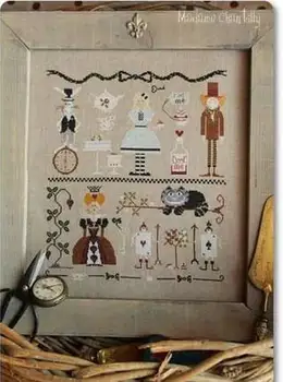 T-DMC cross stitch living room new kt3773 magazine Alice in Wonderland linen print-S
T-DMC cross stitch living room new kt3773 magazine Alice in Wonderland linen print-S