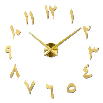 Large DIY Wall Sticker Modern 3D Wall Clock With Numbers Stickers Great Gift For Home Office Decorations
Large DIY Wall Sticker Modern 3D Wall Clock With Numbers Stickers Great Gift For Home Office Decorations
