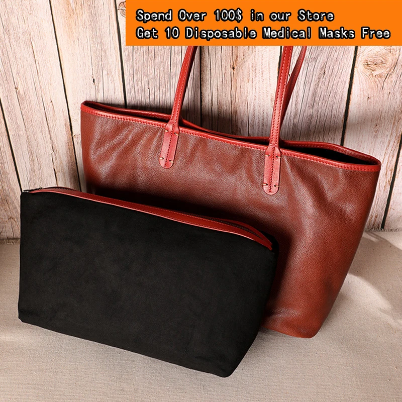 HUGWISER Mummy Bag Leather Ladies Shoulder Handbag Retro First Layer Leather Large Capacity Soft Intellectual Women Office Gift
HUGWISER Mummy Bag Leather Ladies Shoulder Handbag Retro First Layer Leather Large Capacity Soft Intellectual Women Office Gift