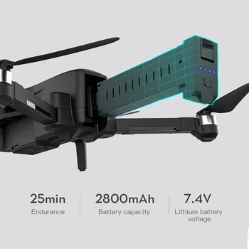SG906 PRO Spare Battery GPS Drone Self-Stabilizing Gimbal 7.4V 2800 mAh LI PO Battery Brushless Quadcopter Drones
SG906 PRO Spare Battery GPS Drone Self-Stabilizing Gimbal 7.4V 2800 mAh LI PO Battery Brushless Quadcopter Drones