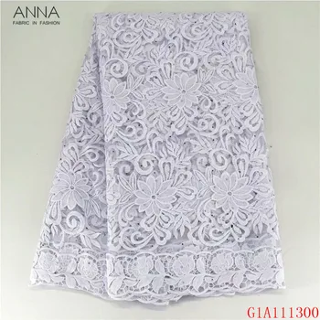 Anna white african milk silk lace fabric embroidery with stones french net lace nigerian tulle fabrics 5 yards/piece for wedding
Anna white african milk silk lace fabric embroidery with stones french net lace nigerian tulle fabrics 5 yards/piece for wedding
